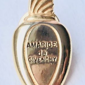 Givenchy vintage brooch-pin Amarige perfume bottle